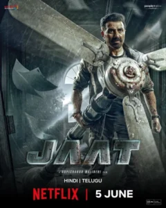 Jaat (2025) NetFlix Hindi/Telugu Download
